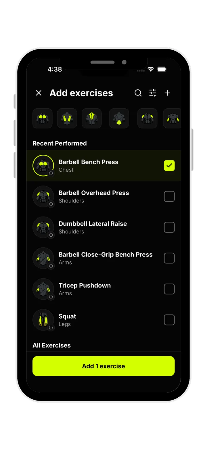Supafit routine builder with a 1,200 plus exercise library